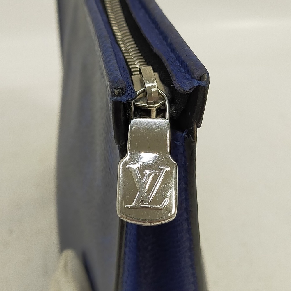 LouisVuitton Eclipse Pochette Voyage Blue Taigarama - Picture 9 of 9
